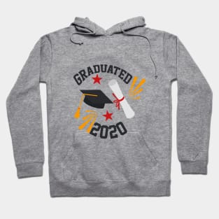 Graduated 2020 Funny Graduation Gift Hoodie